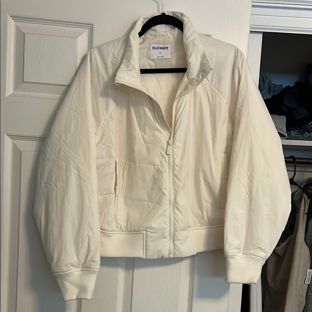 Old Navy Women's Cream Jacket
